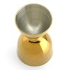 Barfly M37098GD Heavy-Duty Straight Rim Bell Jigger, 25 ml x