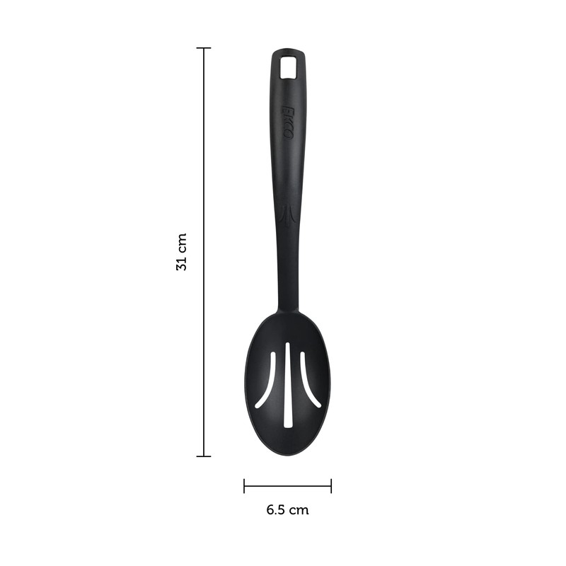 Cuchara Ranurada Ekco Classic Hecha de Nylon ¡NO RAYES TUS
