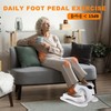 Zakle Under Desk Elliptical Machine, Electric Elliptical Training Machine for