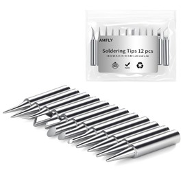 AMFLY 900M Soldering Iron Tips for Welding Equipment 12 Pcs