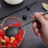 AOOSY 4 Pieces Soup Spoons Stainless Steel Round Tablespoons, 8.5