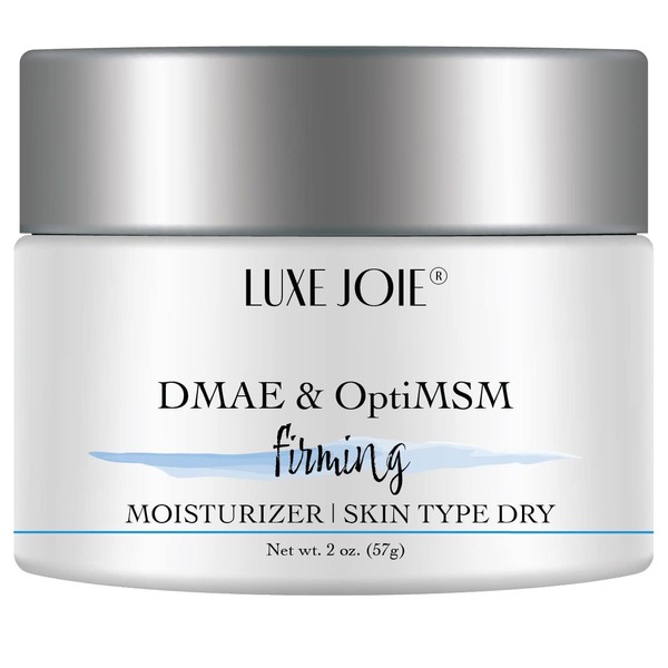LuxeJoie DMAE Facial Moisturizer with MSM 2 oz - Dry Skin