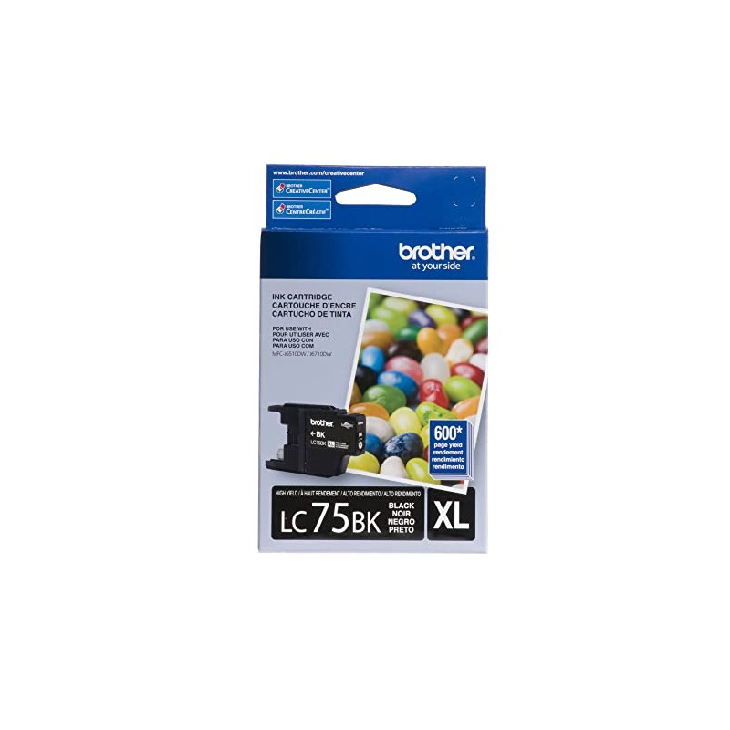 Brother Innobella LC-75BK - Cartucho de tinta para impresoras (MFC-J6510DW,