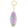 ASVP Shop Vintage Iridescent Angel Number Keyring, Iridescent