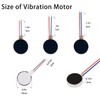 20PCS Vibration Motor DC3V 12000rpm Mini Vibration Motor Vibrating Motors