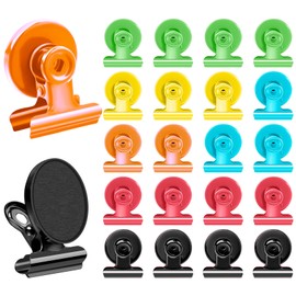 22 Pack Colorful Magnetic Clips for Whiteboard, Refrigerator Magnets Fridge Magnets for Fridge, Fridge Magnet for Kitchen & Office Organizing