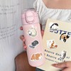 50 Pcs Cute Cat Stickers Set – Adorable Cat Illustrations