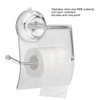 Waterproof Toilet Paper Holder Suction Cup Installation Home Hotel Bathroom