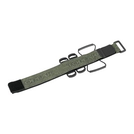 Topeak Unisex - Adult Elementa Strap Saddle Bag with Velcro Fastening, Green, L