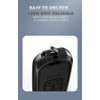 TECART Leather Key Case Fit for Honda Odyssey Freed Metal