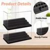 LOYORTY 3PCS Acrylic Display Cases for Minifigure, Minifigure Display Case,