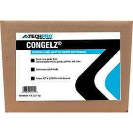 TechPro CONGELZ Waste Water Solidification (5 Pound, 1) â Liquid Solidifier