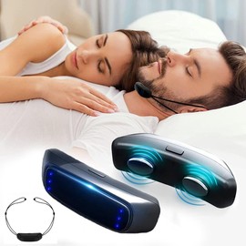 Anti-snoring devices, intelligent sound detection, electric snoring device for improving sleep quality and relieving fatigue