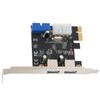 PCIE to USB3.0 Expansion Card 2 Ports High Speed Stable