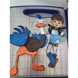 Unbranded 2 Miles from tomorrow land Foam figures for centerpiece decoration topper