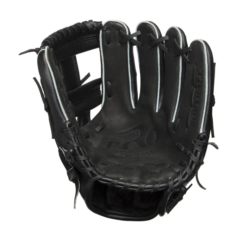 Falcon Boys' Softball Glove LH (Right Throw) FGS-211 Black, Large