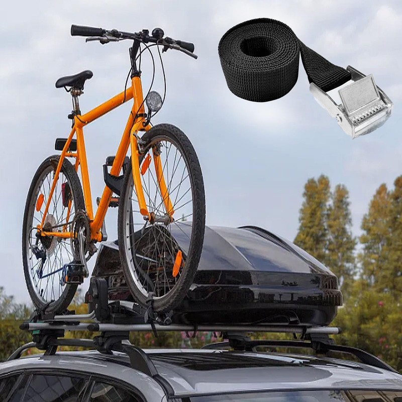 Pack of 10 Bicycle Tie Down Straps 1 m Tie