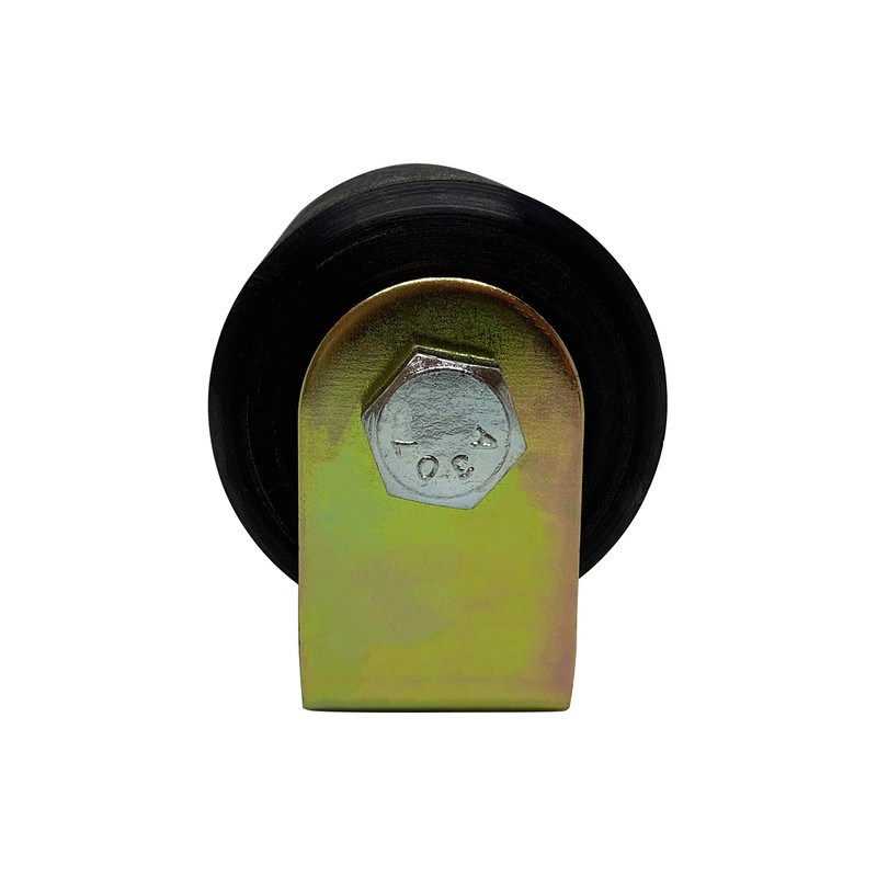 Slide Gate Guide Roller 3" Black Hard Nylon UHMW Rollers