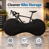 Bicycle Storage Cover for Indoor Protection – Black Wheel &