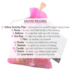 HANGOVER SURVIVAL KITS - Hen Party Bridesmaid Birthday Bride Favour (1 Pack)