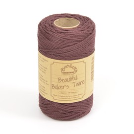 100m - Everlasto 'Solid' Beautiful Baker's Cotton Craft Twine (2mm approx) (BROWN)