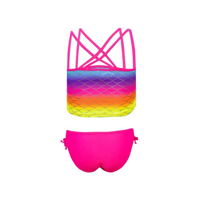 Maui AND Sons Traje de Baño Tipo Bikini para Niña,