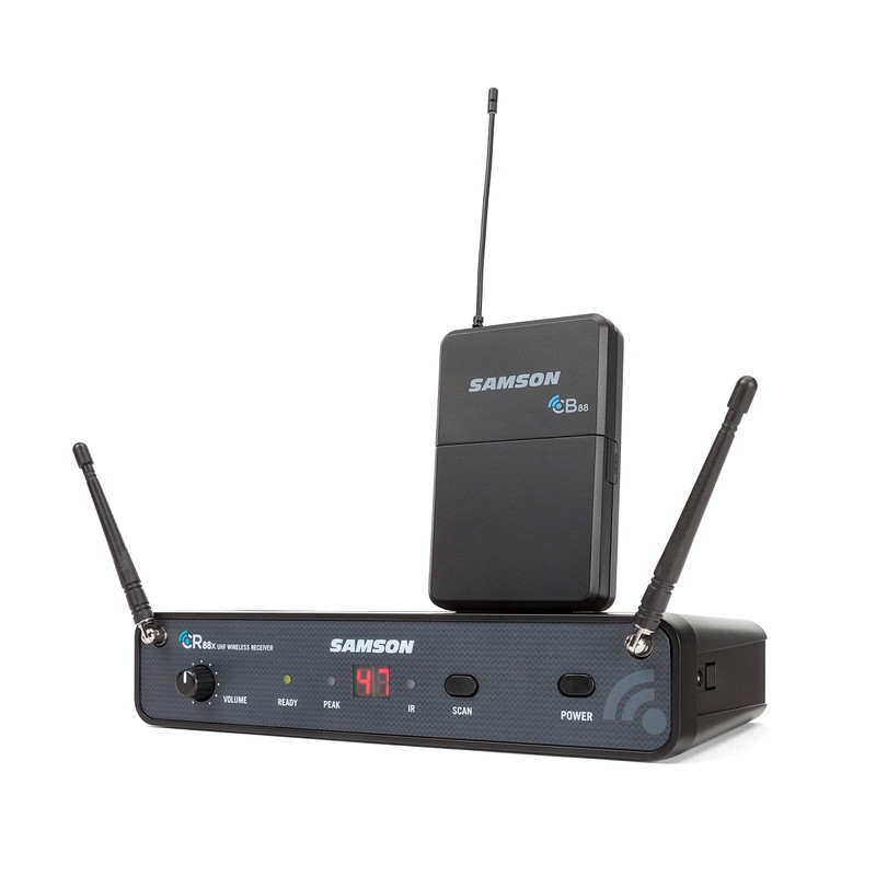Samson Technologies Concert 88x Guitar Wireless System (D Band) (SWC88XBGT-D),