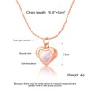 Temoto Valentines Day Gifts for Her Women Heart Necklace