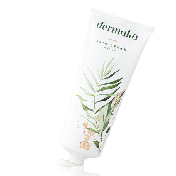 Dermaka All-Natural Cream 4 oz – Moisturizing Lotion with Arnica,