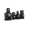 LEXIVON Impact Socket Adapter and Reducer 4-Piece Set | 1/4"