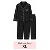 Women’s Satin Pajama Set for Sleep & Lounge – Heart