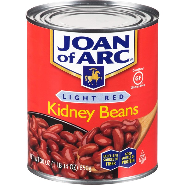 Joan of Arc Beans, Light Red Kidney, 30 Ounce (Pack of 12)