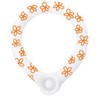 Cool Neck Ring with Dog Button Flower