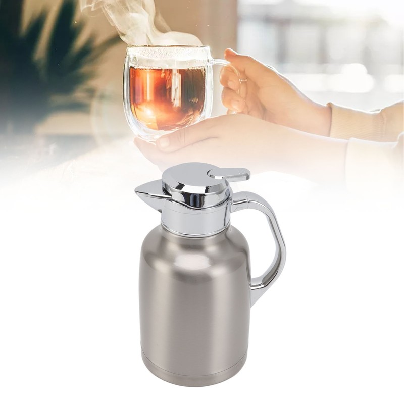 304 Stainless Steel Thermal Tea Pot Insulated Coffee Pot Hotel