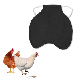 Chicken Saddle, Chicken Wing Protection, Chicken Back Protection, Chicken Apron, Houseware, Hen Apron, Poultry Protector, for Poultry, Chicken Duck Wings, Back Protector, Black