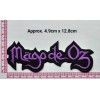 Handmade Mago de Oz patch, Mago de Oz rock band