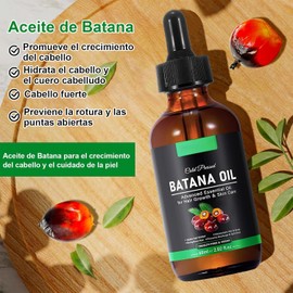 Aceite de Batana, 60ML aceite batana para el Cabello, Nutre el Cabello, Mejora las Puntas Abiertas y la Caída del Cabello para Hombres y Mujeres (1PC)