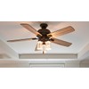 Aspen Creative 23114-3 Contemporary Clear Ceiling Fan Replacement Glass Shade,