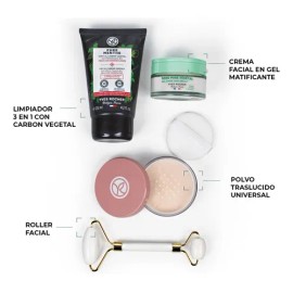 Set Regalo Polvo Traslúcido, Mascarilla Y Crema Facial