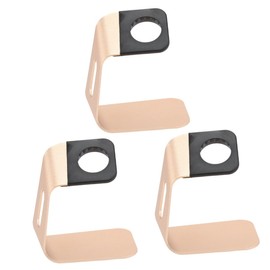 jojofuny 3pcs Aluminium Alloy Charging Stand for Gold Holder Design Convenient and Comfortable Viewing Angle for Easy Use