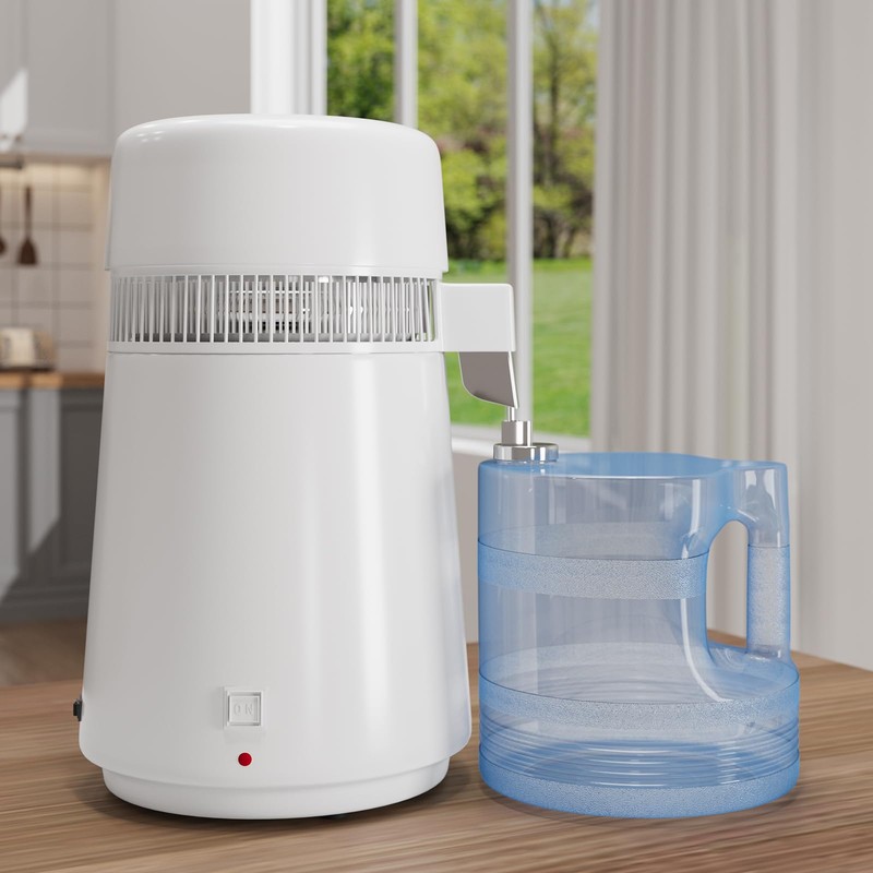 GarveeHome Water Distillers for Home Countertop, 1 gal/4 L Stainless