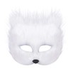 Half Face Mask Fox Mask Maskade Cosplay Mask Adult Fox