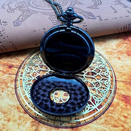 WANGZHAOKEJISM Scrying Mirror,Natural Black Obsidian Scrying Mirror,Obsidian Feng Shui Mirror,Supplies Divination Decorative，for Meditation (HSHUAWEN-ZBJ)