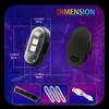 8PCS Wireless Led Aircraft Strobe Lights with Remote, 8 Colors