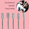 BITNBITH Nail Drill Bit 3/32", Tungsten Carbide Cylinder Barrel Efile