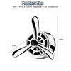 UHANBUT Car Air Freshener Outlet Clip, Stylish Propeller Dashboard Air