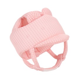 Baby Helmet Head Protector for Infants & Toddlers – Pink Bear Baby Head Protection, Infant Helmet, Toddler Helmet, Baby Fall Back Head Protector, Baby Helmets 1-2 Years, Lightweight Safety Hat