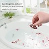 Jiayaus Bath Plug, Stainless Steel Push Type Bath Plug Pop