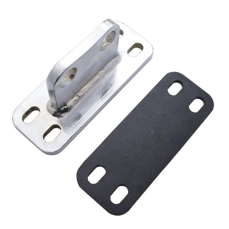 Peterbilt Exhaust Stack Cab Bracket Stainless Steel Lower Straight Flat