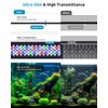 SEAOURA LED Aquarium Light, 24/7 Custom Timer, Power-Off Memory,7-Row LED